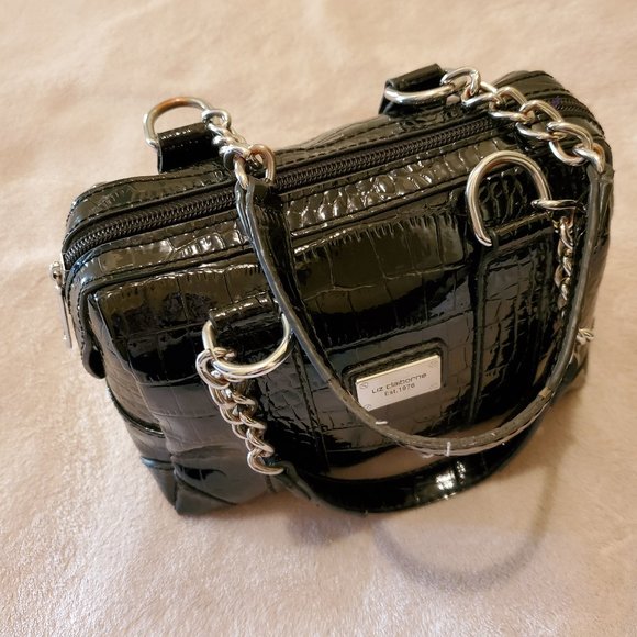Liz Claiborne Handbags - LIZ CLAIBORNE Croc-Pattern Mini Handbag